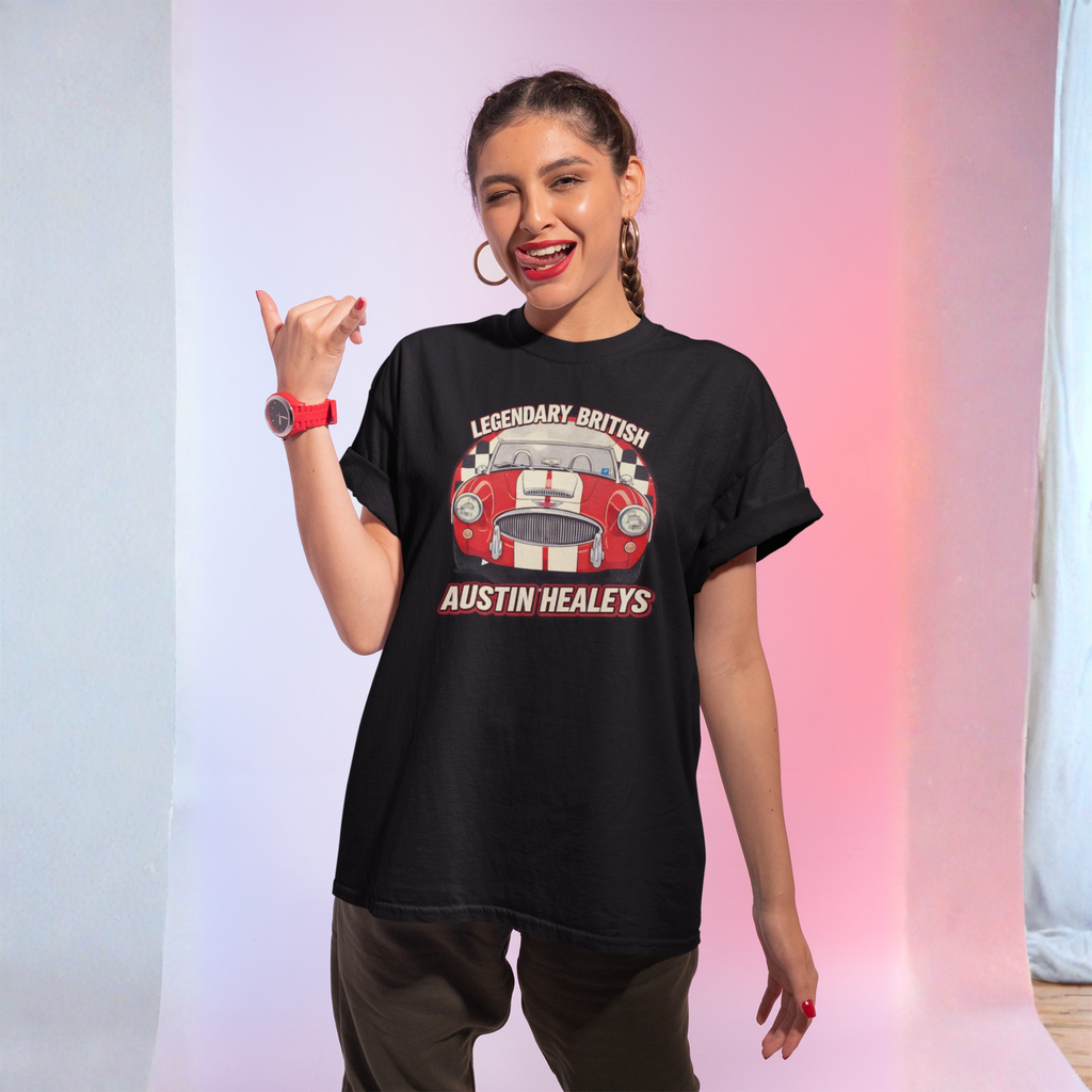 Legendary British Roadster Tee | Classic Racing Car Shirt