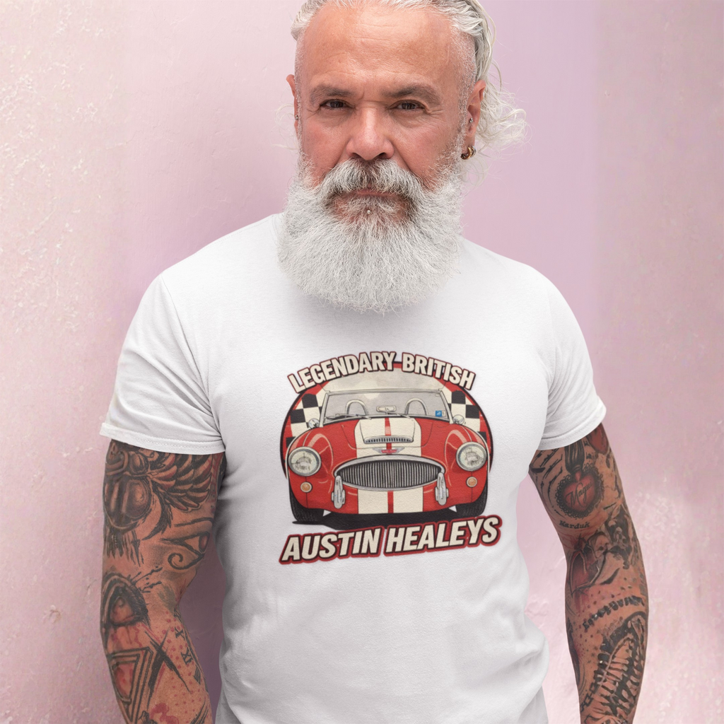 Legendary British Roadster Tee | Classic Racing Car Shirt