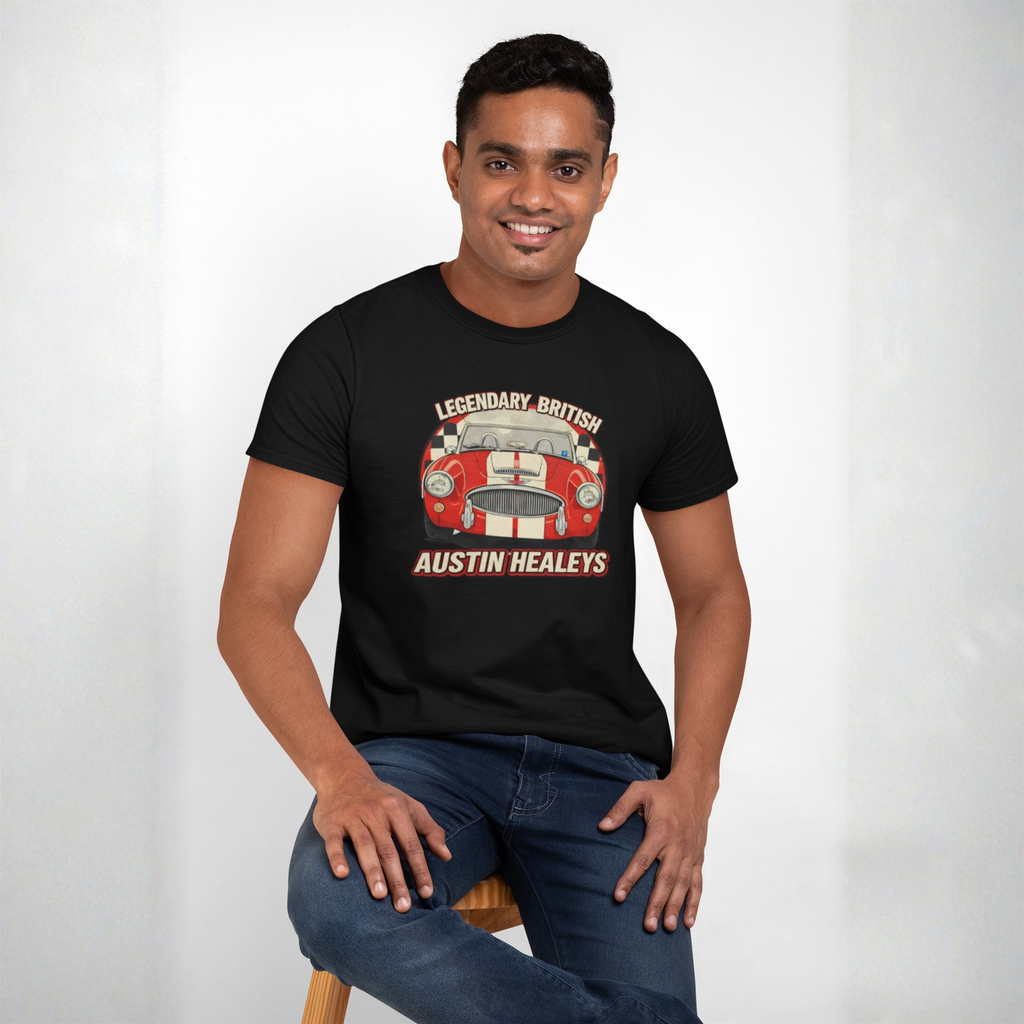 Legendary British Roadster Tee | Classic Racing Car Shirt