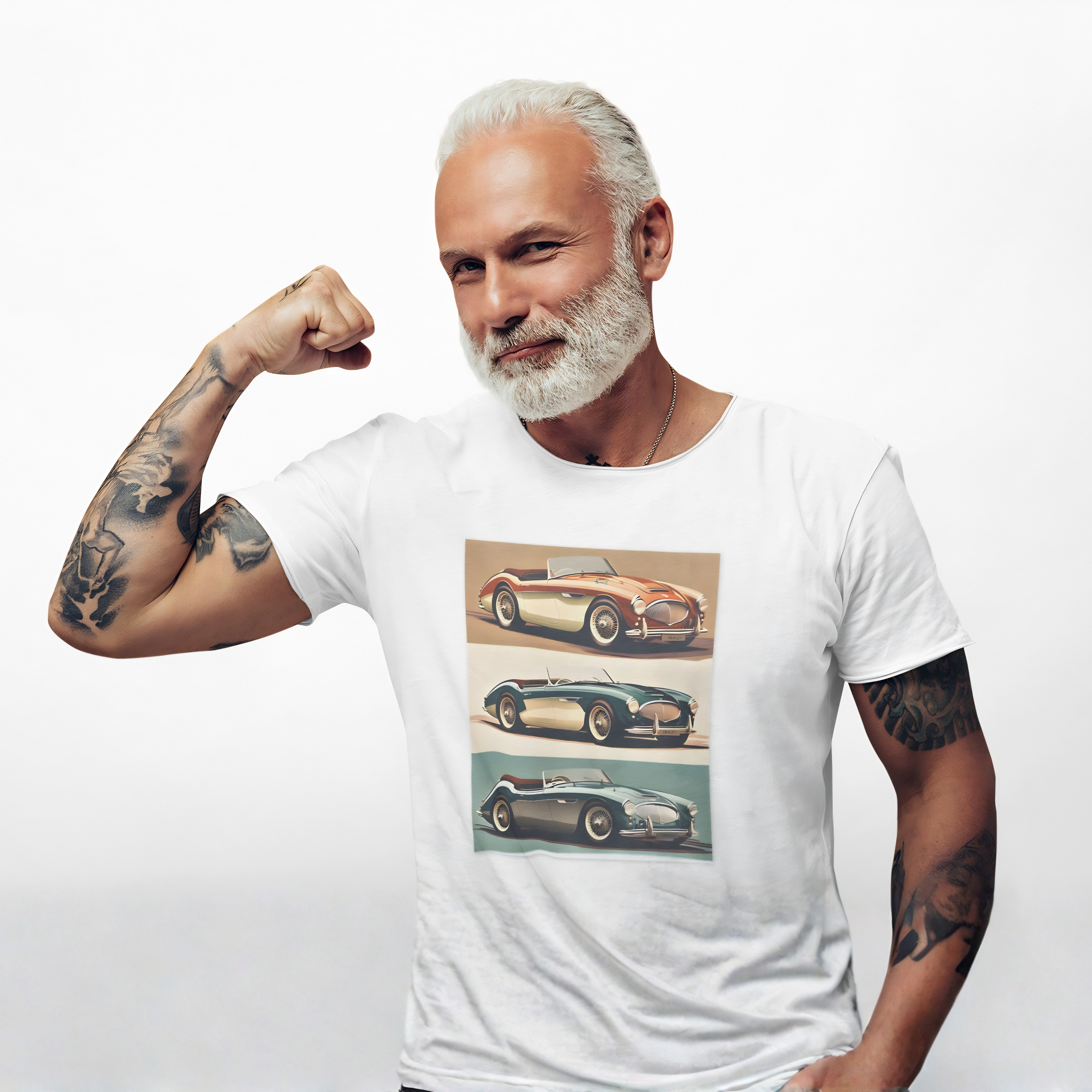 Vintage Roadster Sports Car Tee | Classic British Car Gift