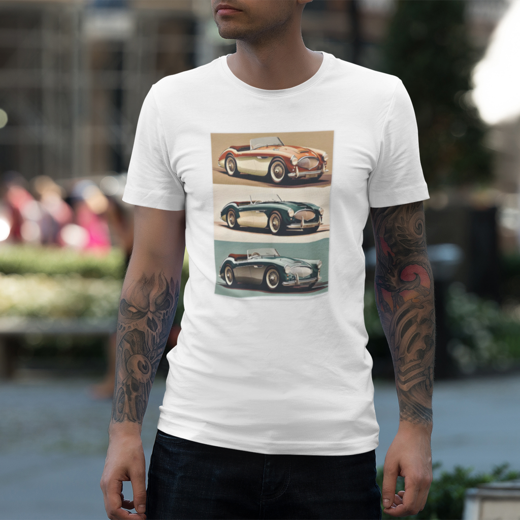 Vintage Roadster Sports Car Tee | Classic British Car Gift