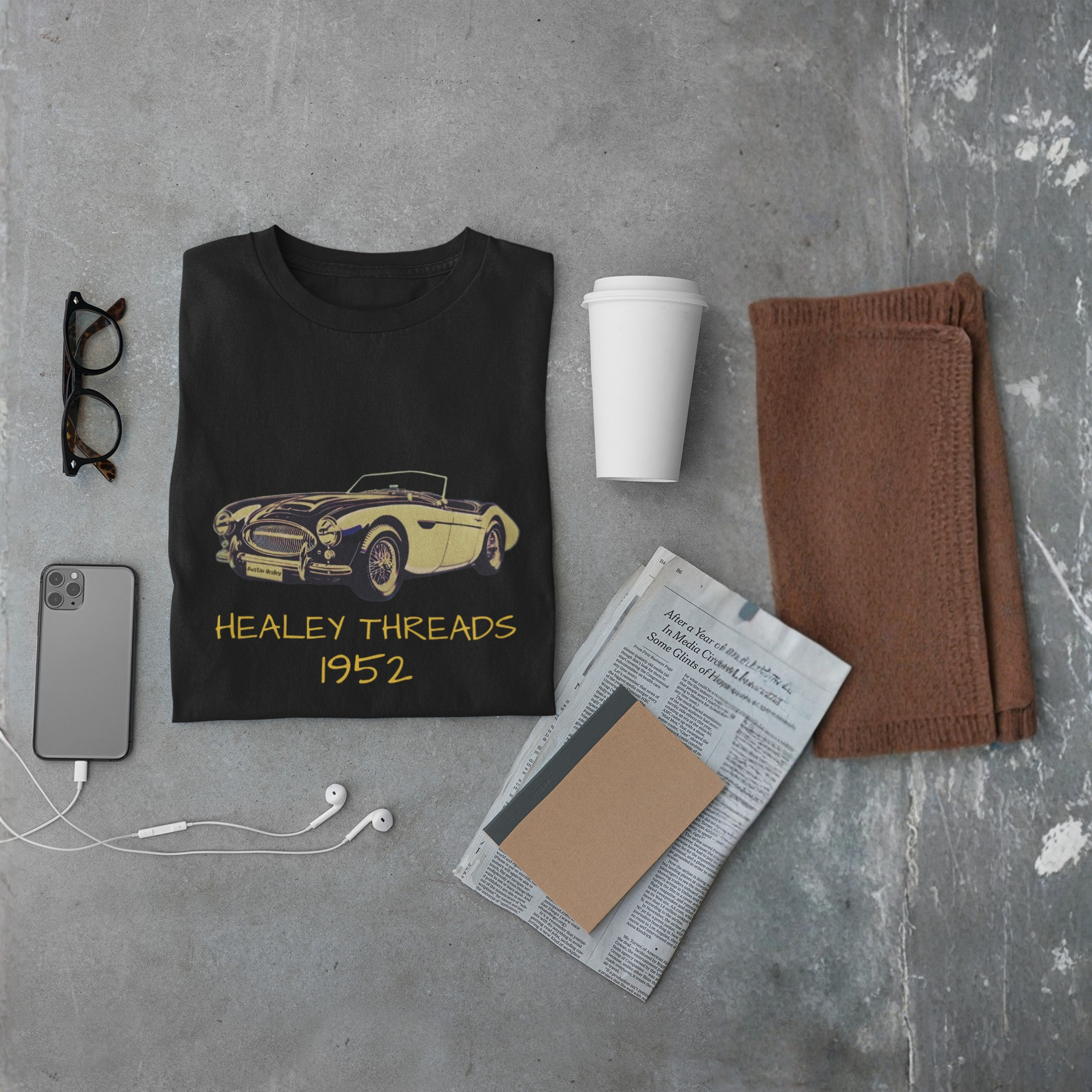 Vintage Roadster 1952 Tee | Classic British Sports Car Gift
