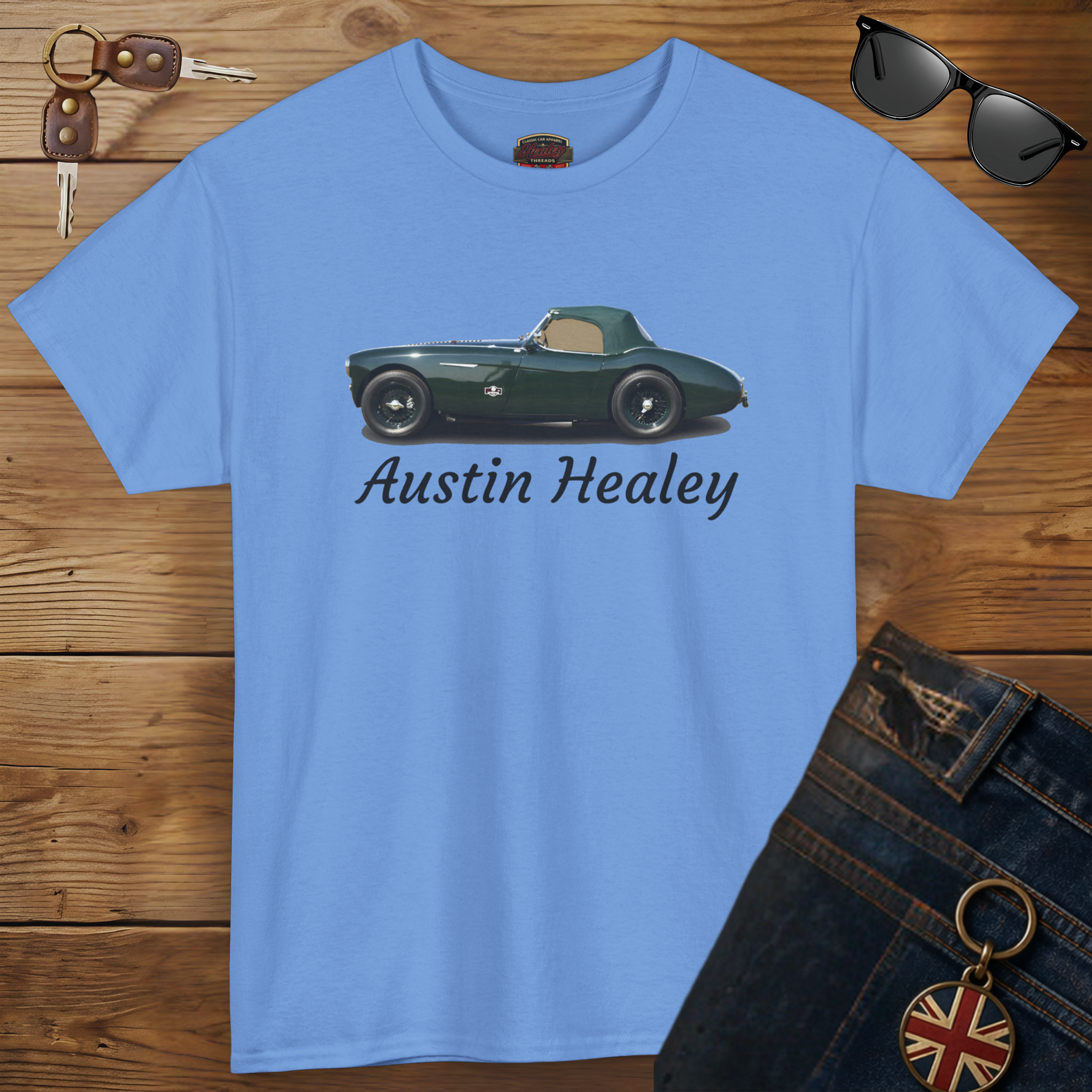 Classic British Roadster Tee | Vintage Sports Car Gift