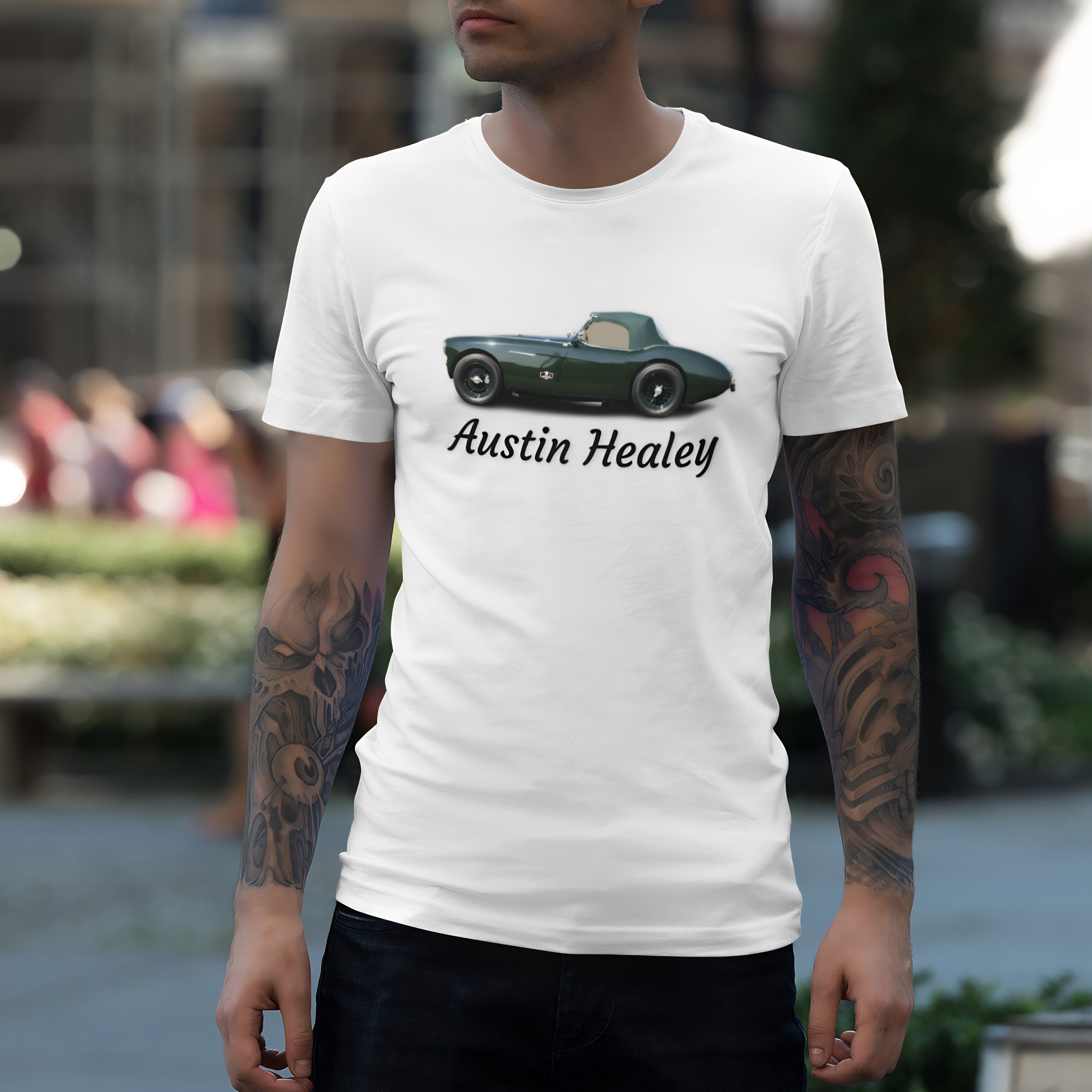 Classic British Roadster Tee | Vintage Sports Car Gift