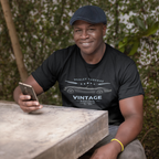 Vintage British Classic Tee | Roadster Badge Gift Shirt