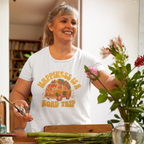 Happiness Is a Road Trip Tee | Retro Boho Van Gift Shirt
