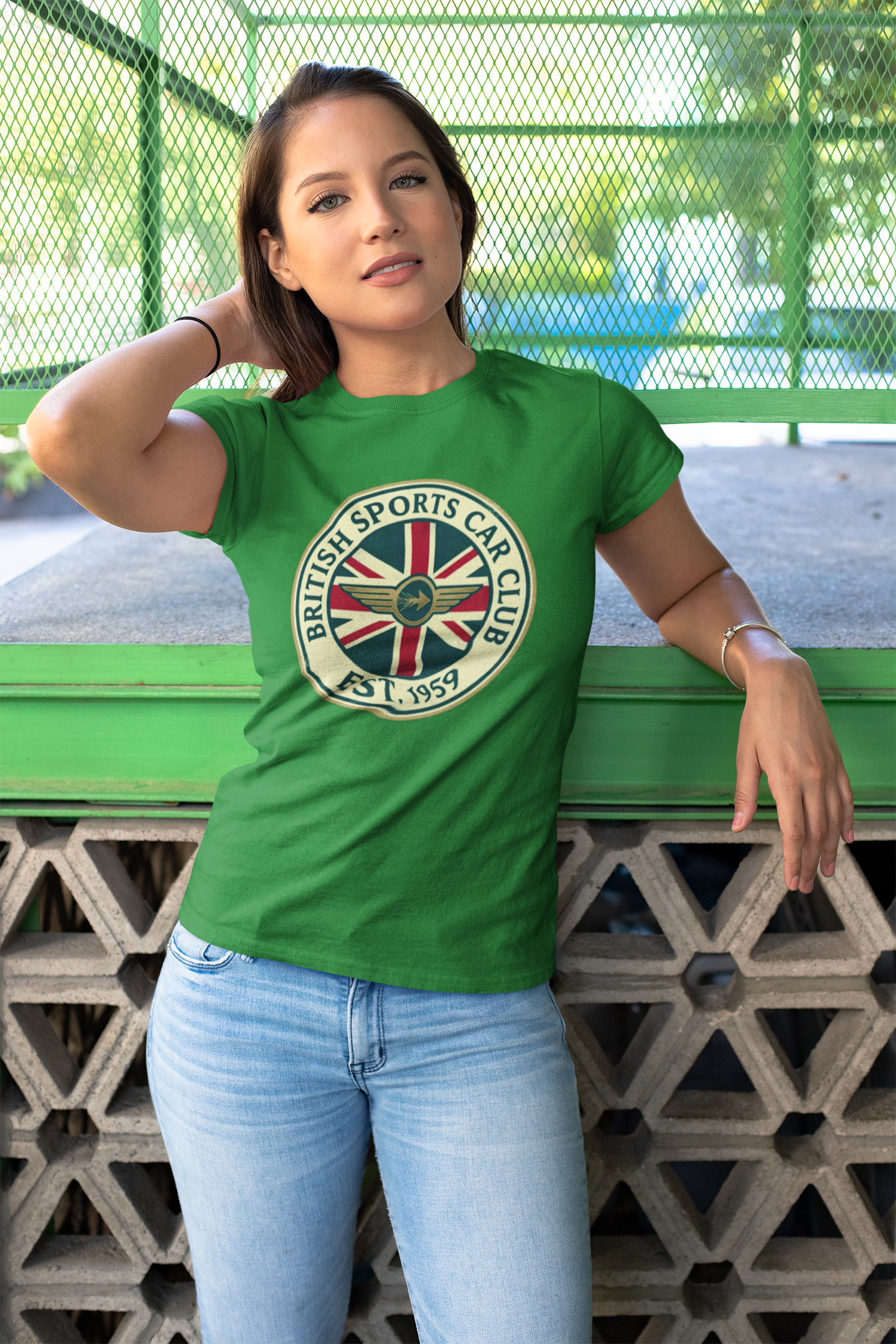 British Sports Car Club Tee | Vintage Badge Gift Shirt