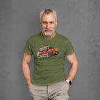 American Muscle Built to Be Driven Tee | Classic Car Gift Shirt