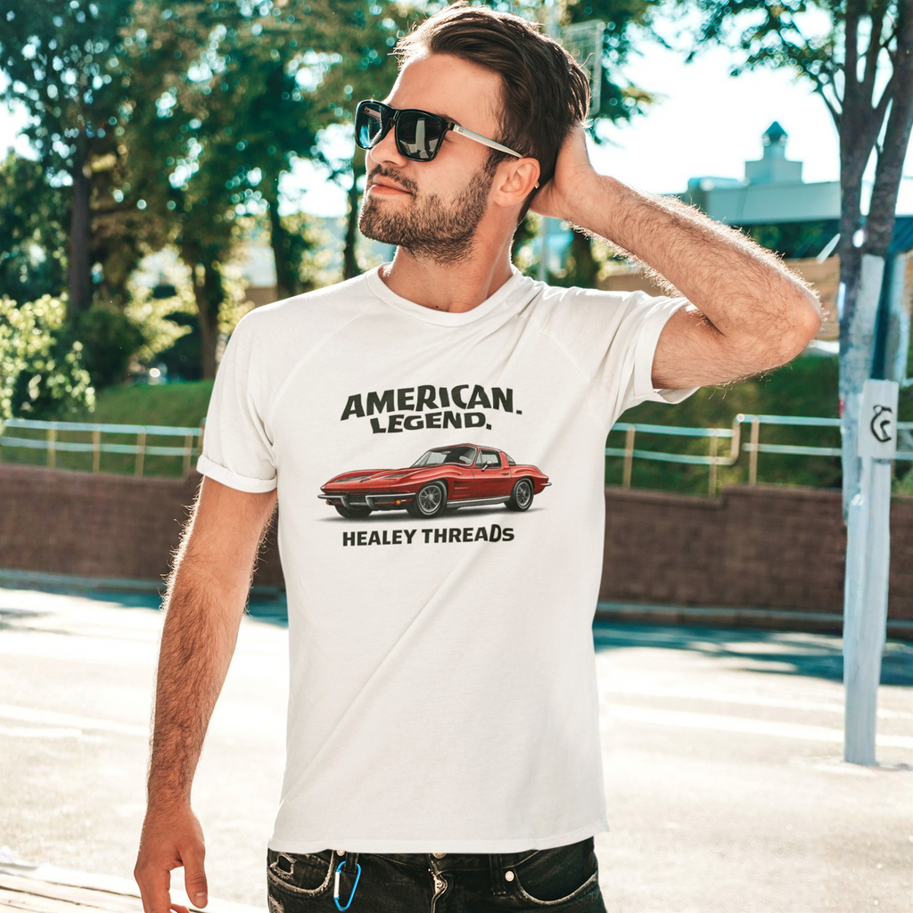 American Legend Classic Sports Car Tee | Retro Car Gift Shirt