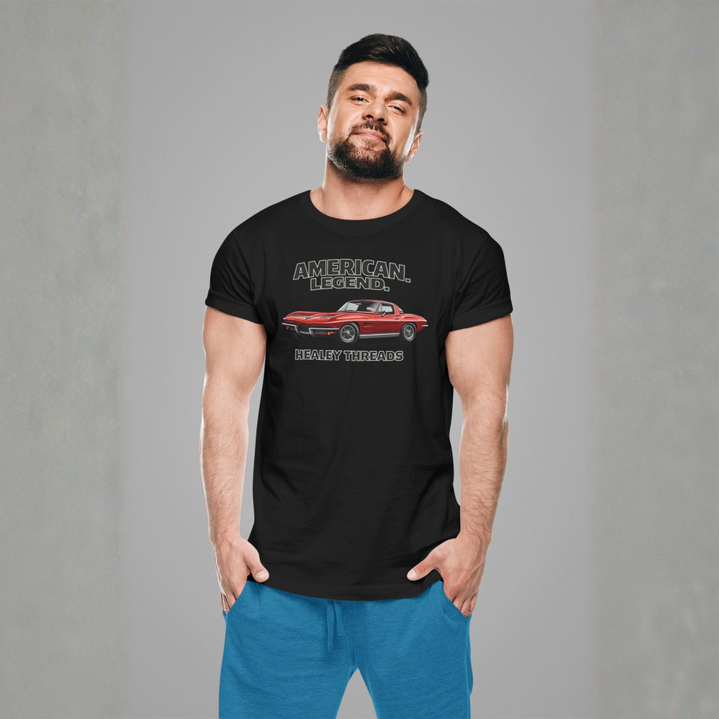 American Legend Classic Sports Car Tee | Retro Car Gift Shirt