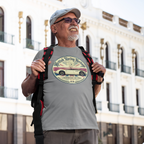 British Racing Heritage Badge Tee | Vintage Roadster Gift