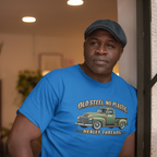 Old Steel No Plastic Truck Tee | Classic Pickup Gift Shirt
