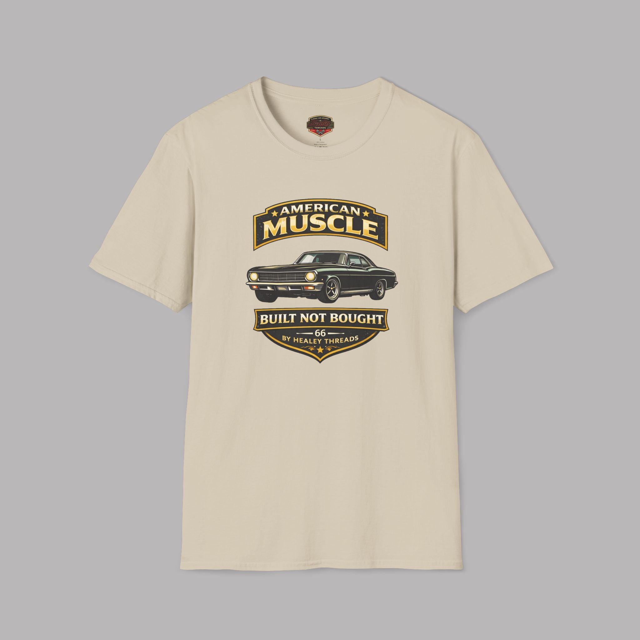 Built Not Bought American Muscle Tee | Classic Car T-Shirt