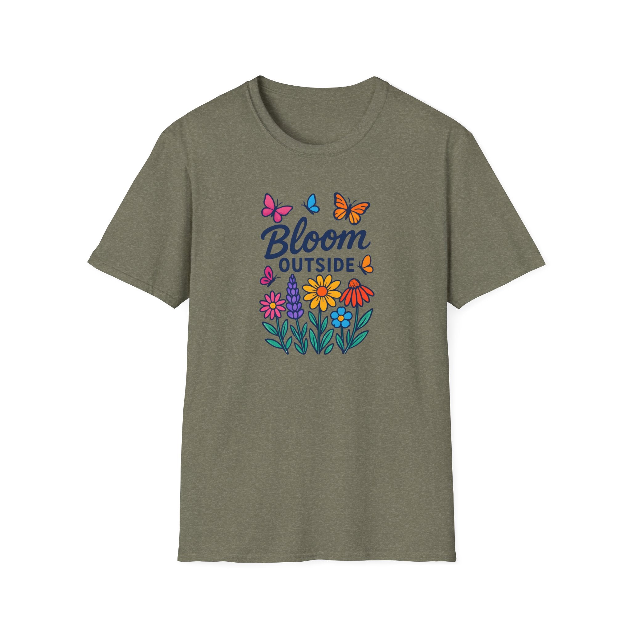 Bloom Outside Flowers T-Shirt