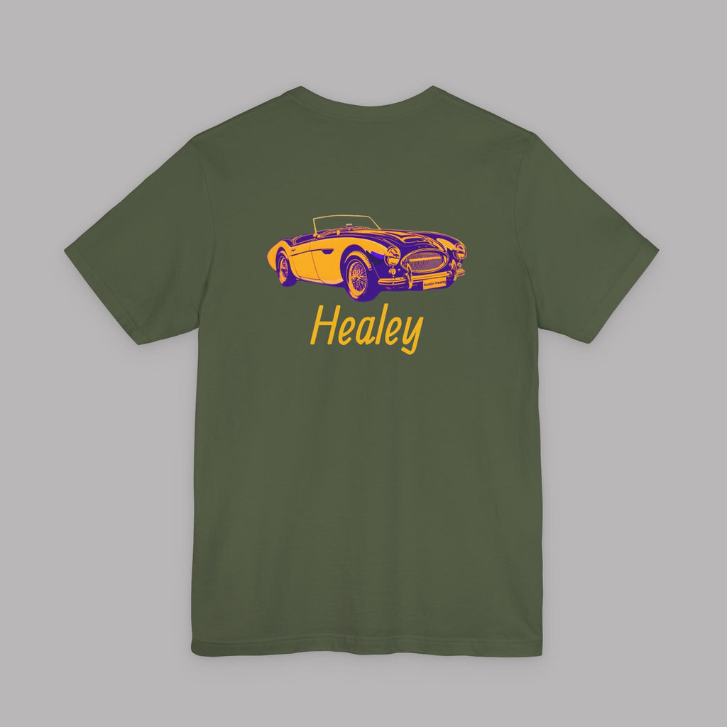 Classic Healey Car Tee - Vintage Sports Car Graphic T‑Shirt