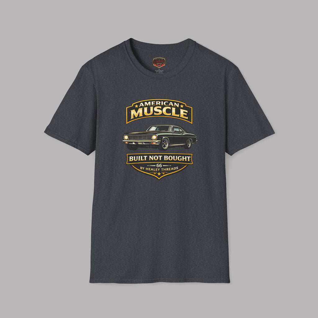 Built Not Bought American Muscle Tee | Classic Car T-Shirt