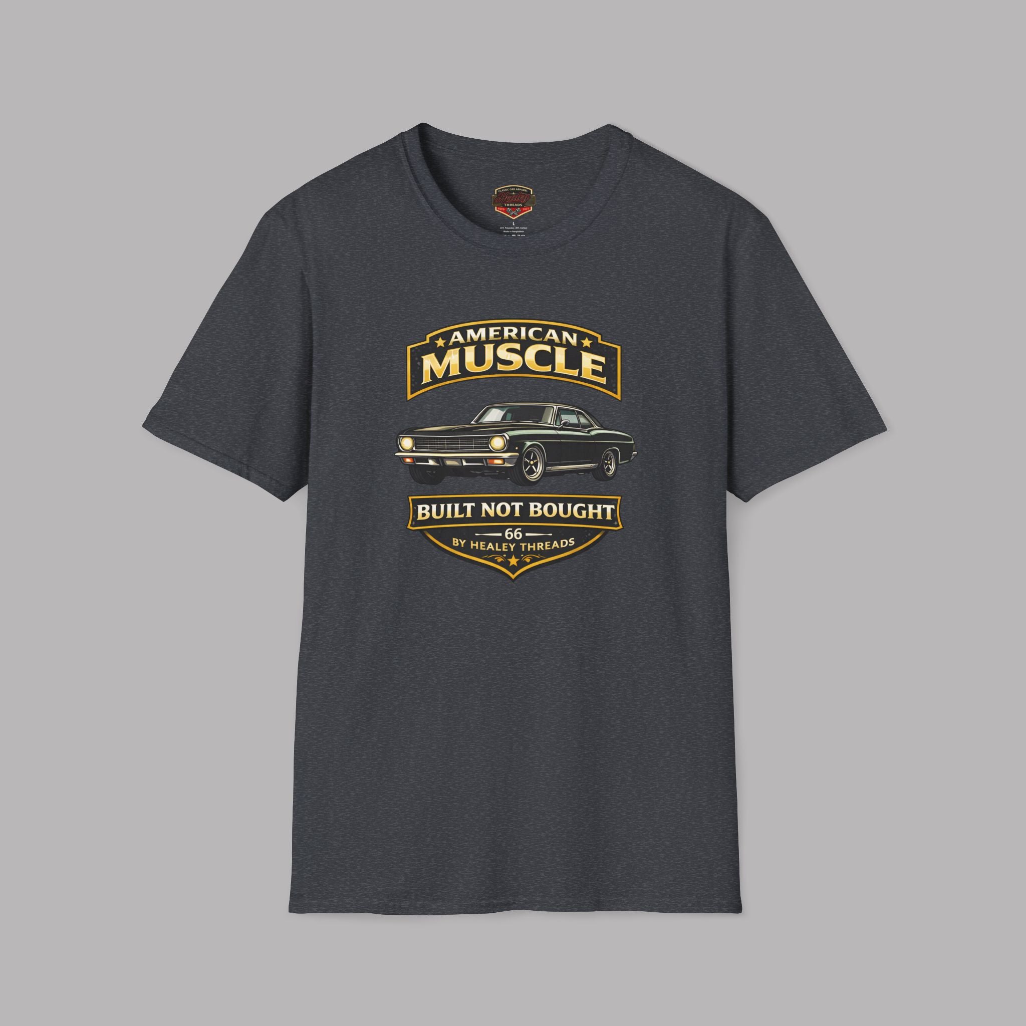 Built Not Bought American Muscle Tee | Classic Car T-Shirt
