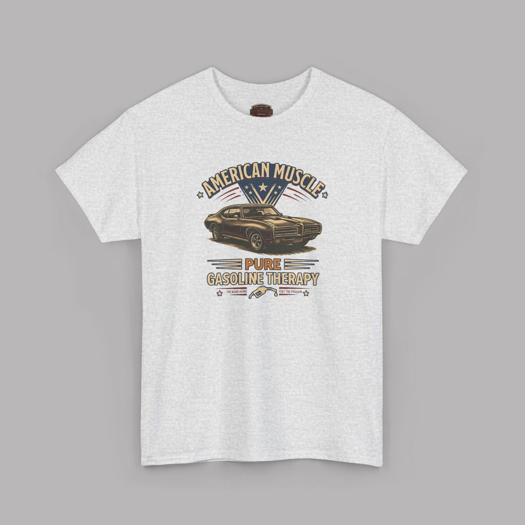 American Muscle Car T-Shirt - Pure Gasoline Therapy Tee