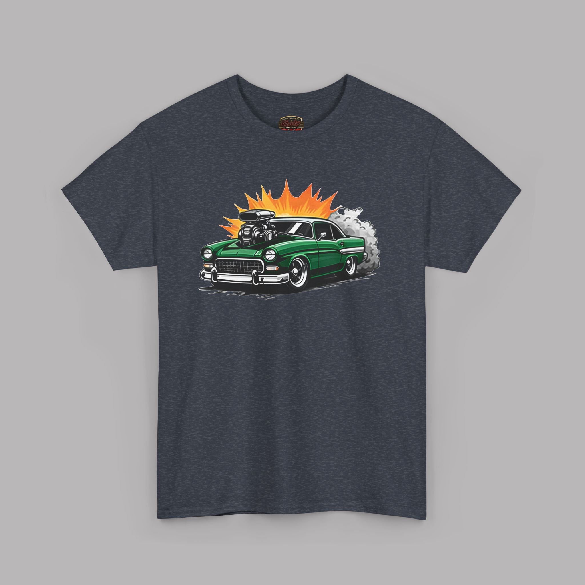 Blown Engine Hot Rod Tee | Retro Muscle Car Graphic Shirt