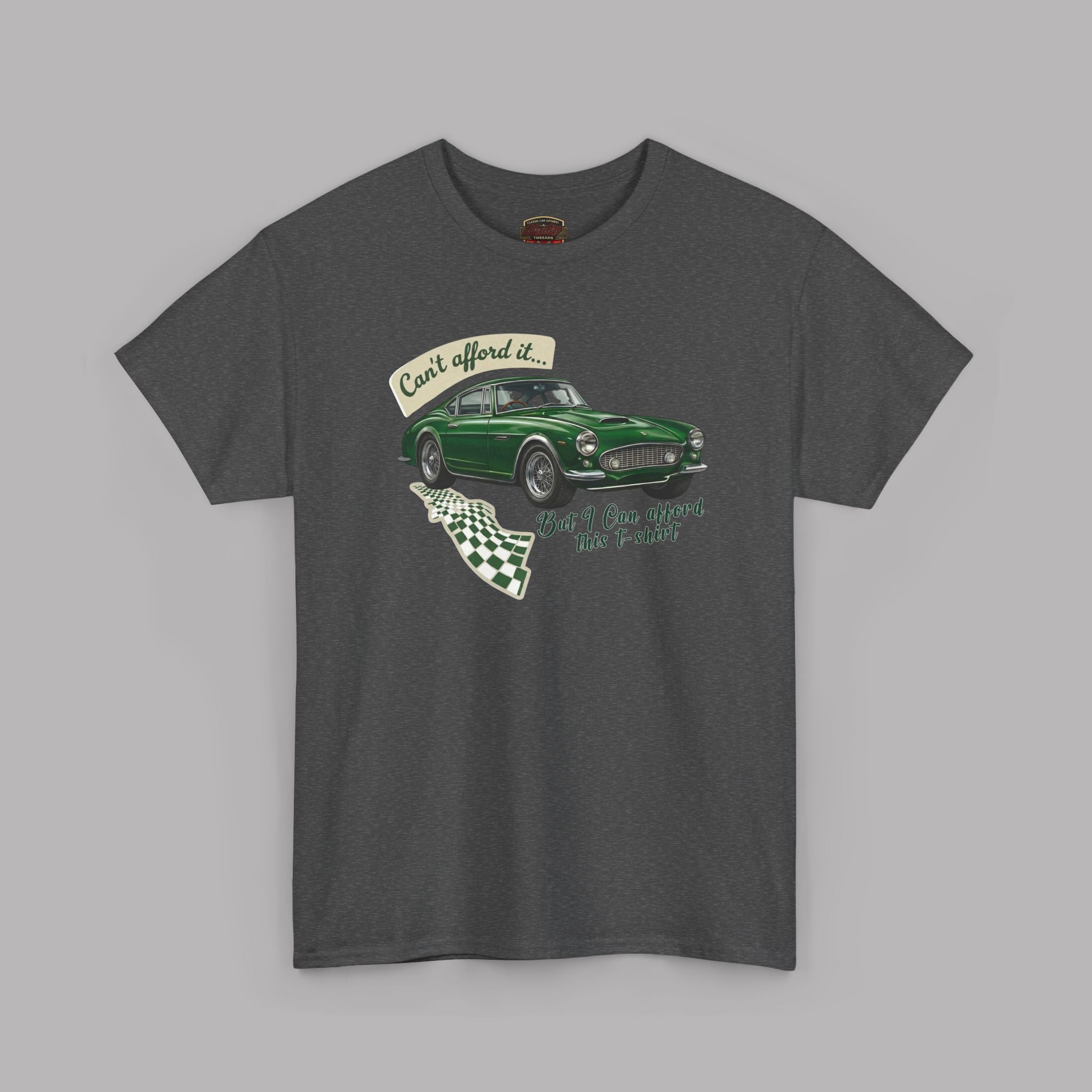 Vintage Sports Car T-Shirt – Can’t Afford It Tee