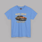 Funny Classic Car T-Shirt – Runs Great Tee