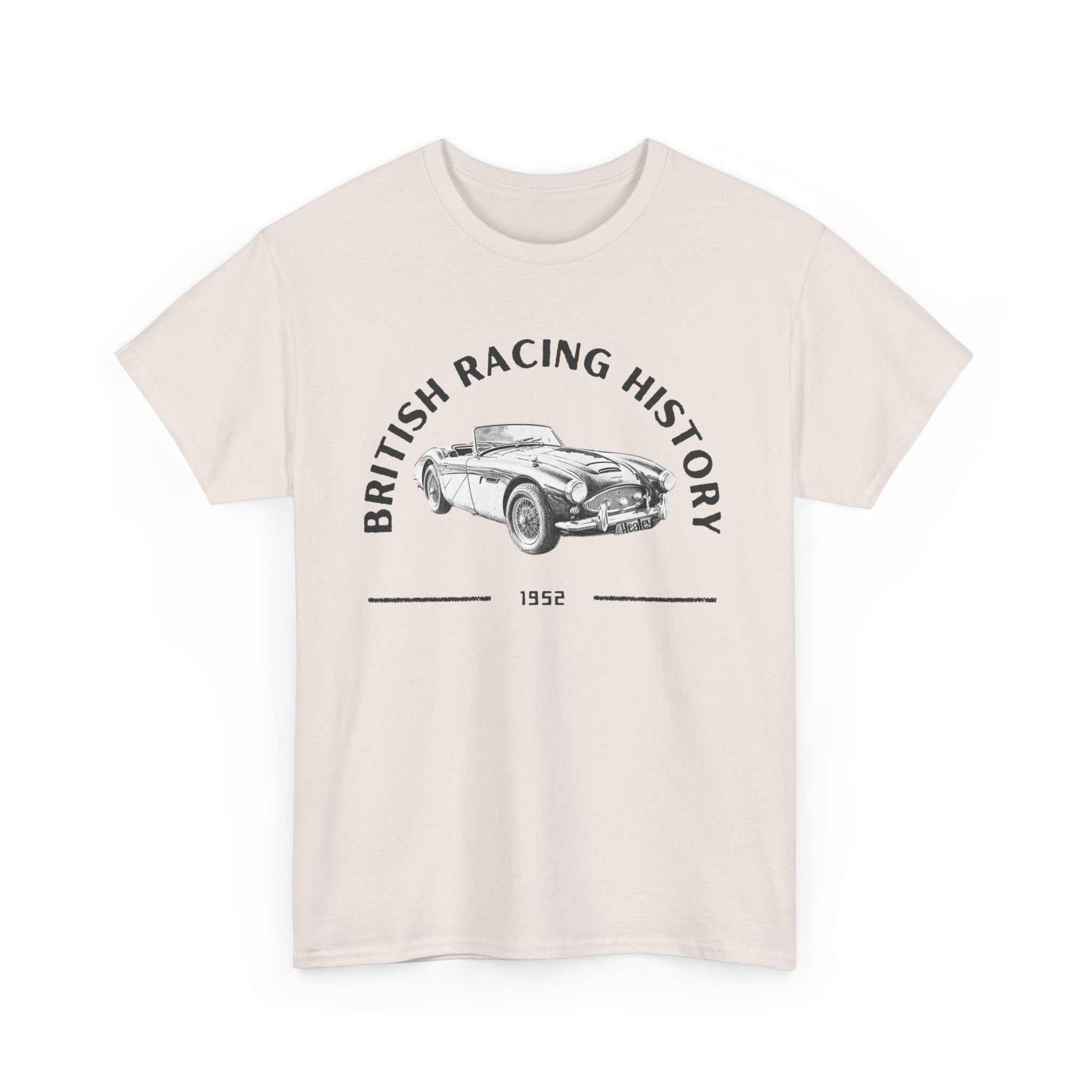 British Racing Heritage T-Shirt 1952 - Healey Threads Tee