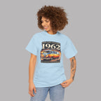 Vintage VW Camper Van T-Shirt - Van Life Legends 1962 Tee