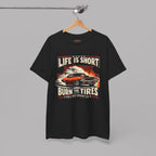 Vintage Muscle Car T-Shirt – Burn the Tires Tee
