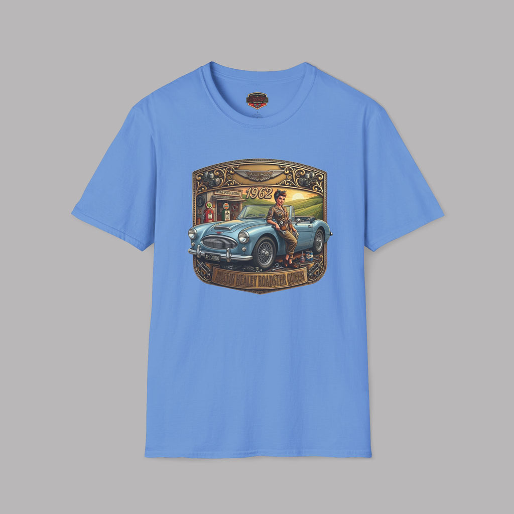 Vintage 1962 Roadster T-Shirt - Retro Classic Car & Boy Illustration