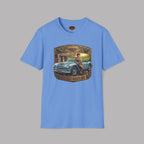Vintage 1962 Roadster T-Shirt - Retro Classic Car & Boy Illustration
