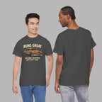Vintage Car 'Runs Great' Tee | Classic Hot Rod Graphic Shirt