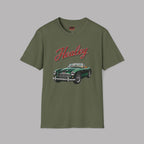 Healey Classic Car T-Shirt | Vintage Green Sports Car Tee