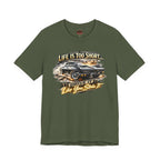 Life Is Too Short American Muscle Car T-Shirt - Healey Threads