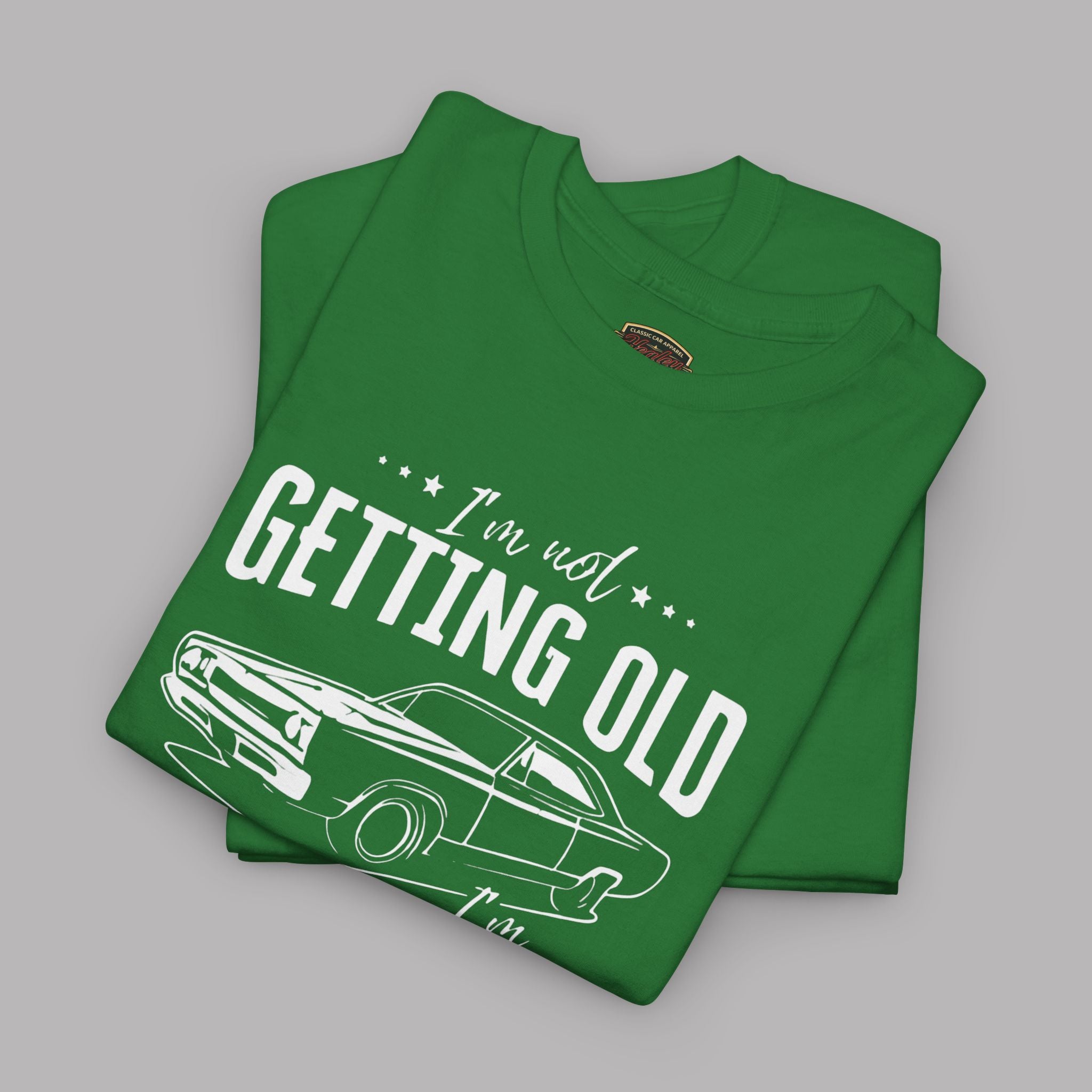 Classic Car Birthday T-Shirt - I'm Becoming a Classic Tee