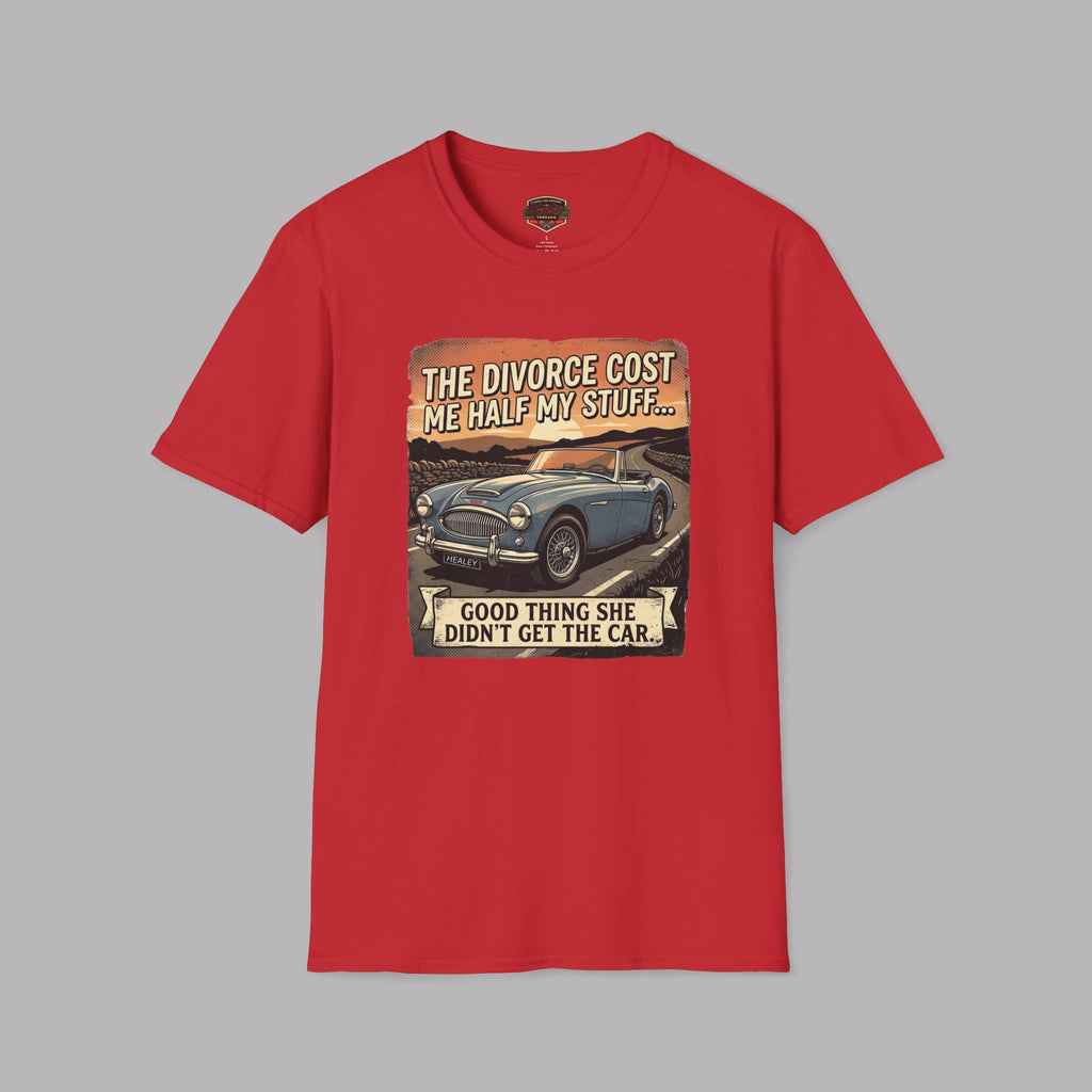 Divorce Car T-Shirt - Funny Classic Car Graphic Tee