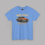 Vintage Car 'Runs Great' Tee | Classic Hot Rod Graphic Shirt