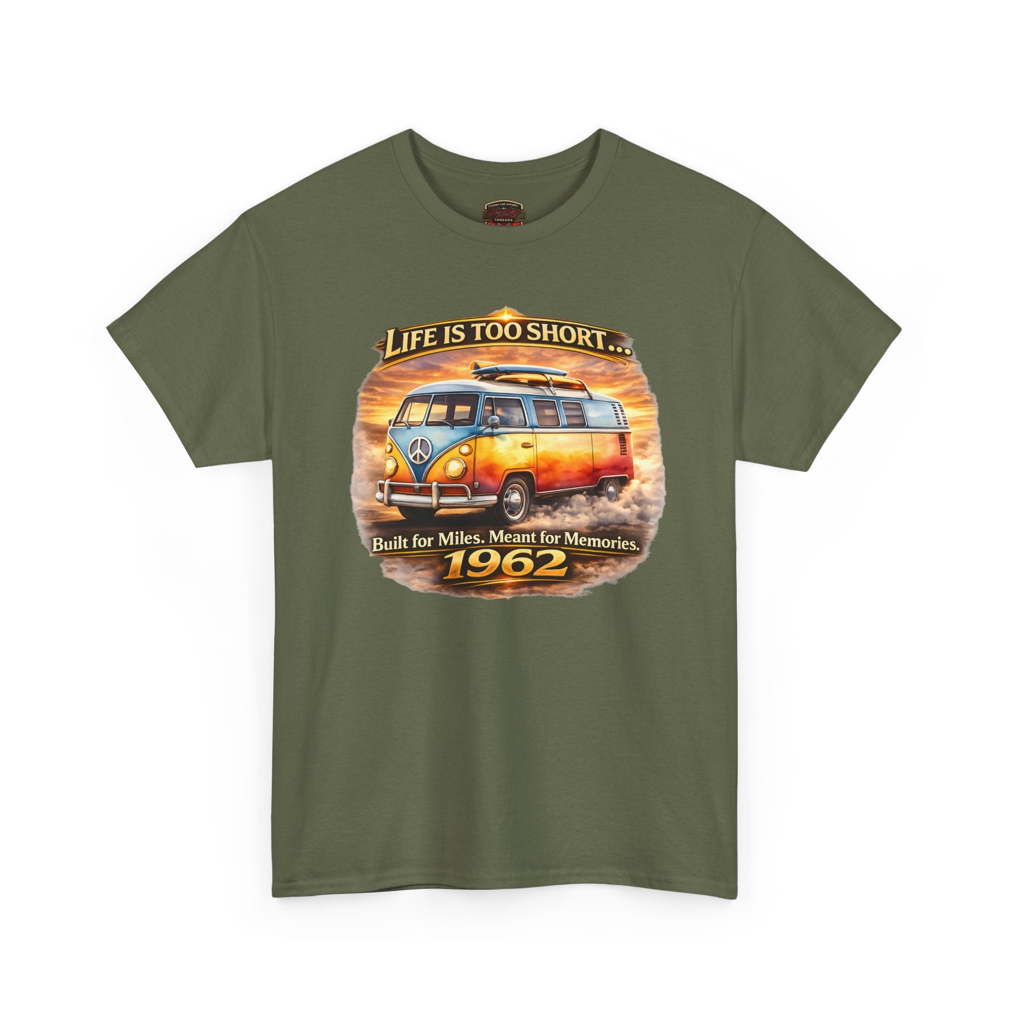 Vintage Camper Van T-Shirt 1962 - Healey Threads Tee