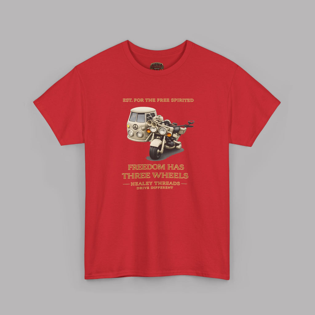 Freedom Has Three Wheels Tee | Retro Trike Van Shirt