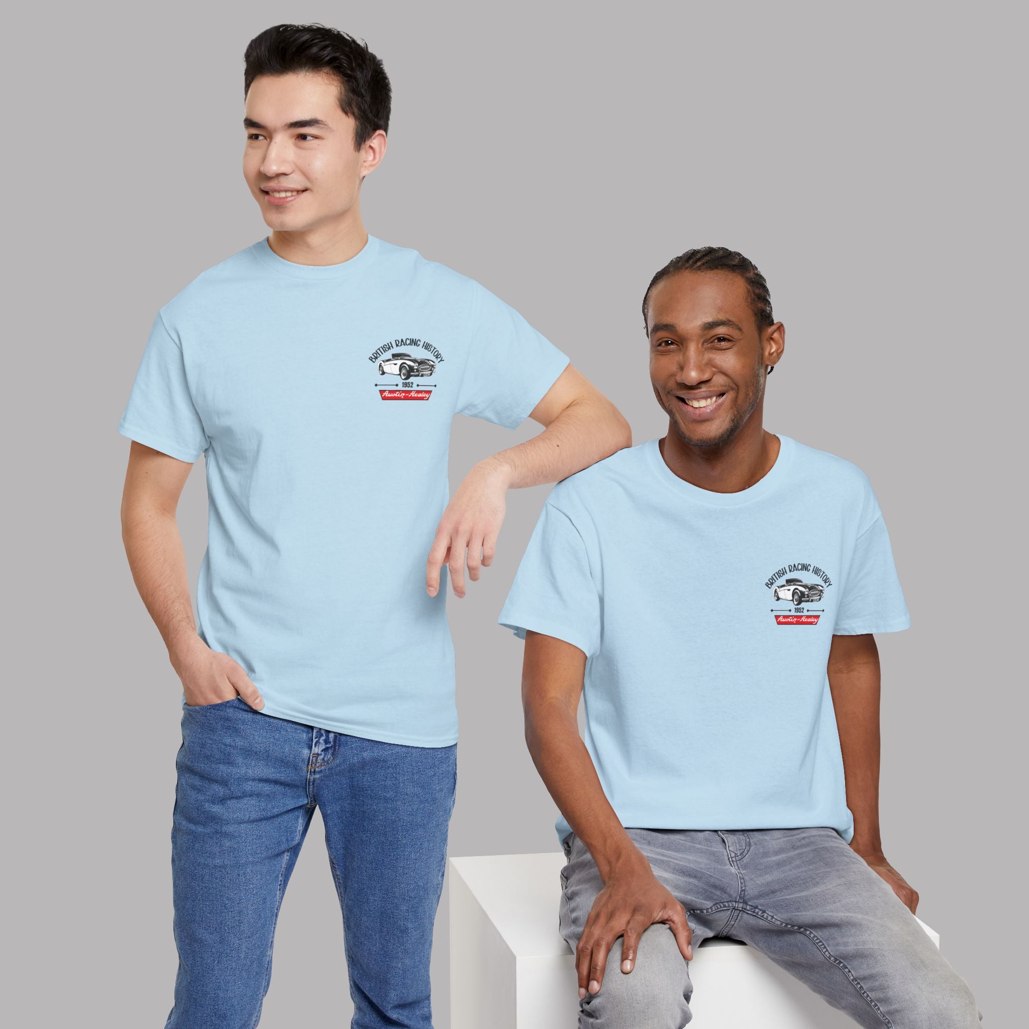 British Racing History Roadster Tee | Vintage Car Shirt