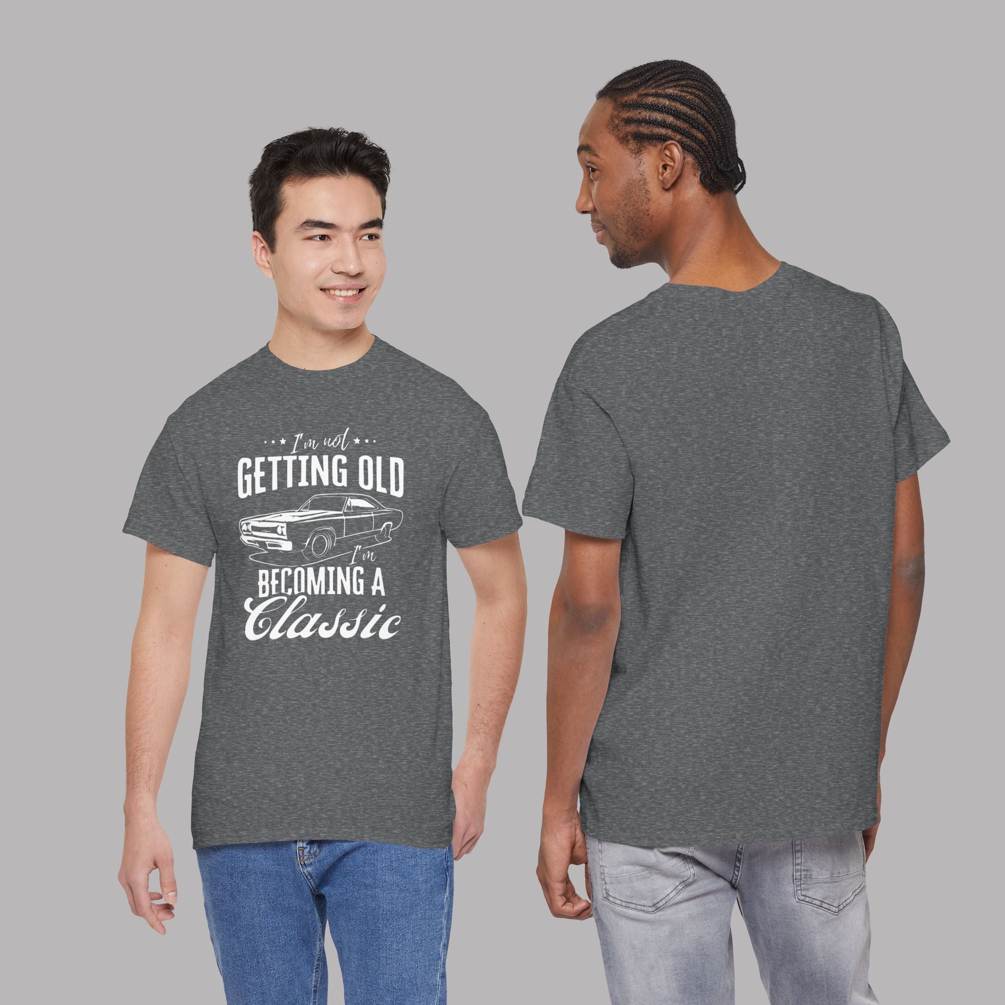 Classic Car Birthday T-Shirt - I'm Becoming a Classic Tee