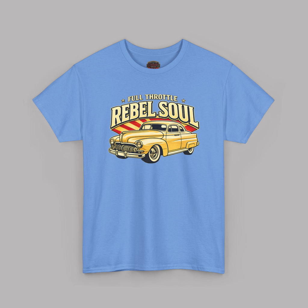 Rebel Soul Vintage Car Tee | Retro Road Trip Classic Shirt