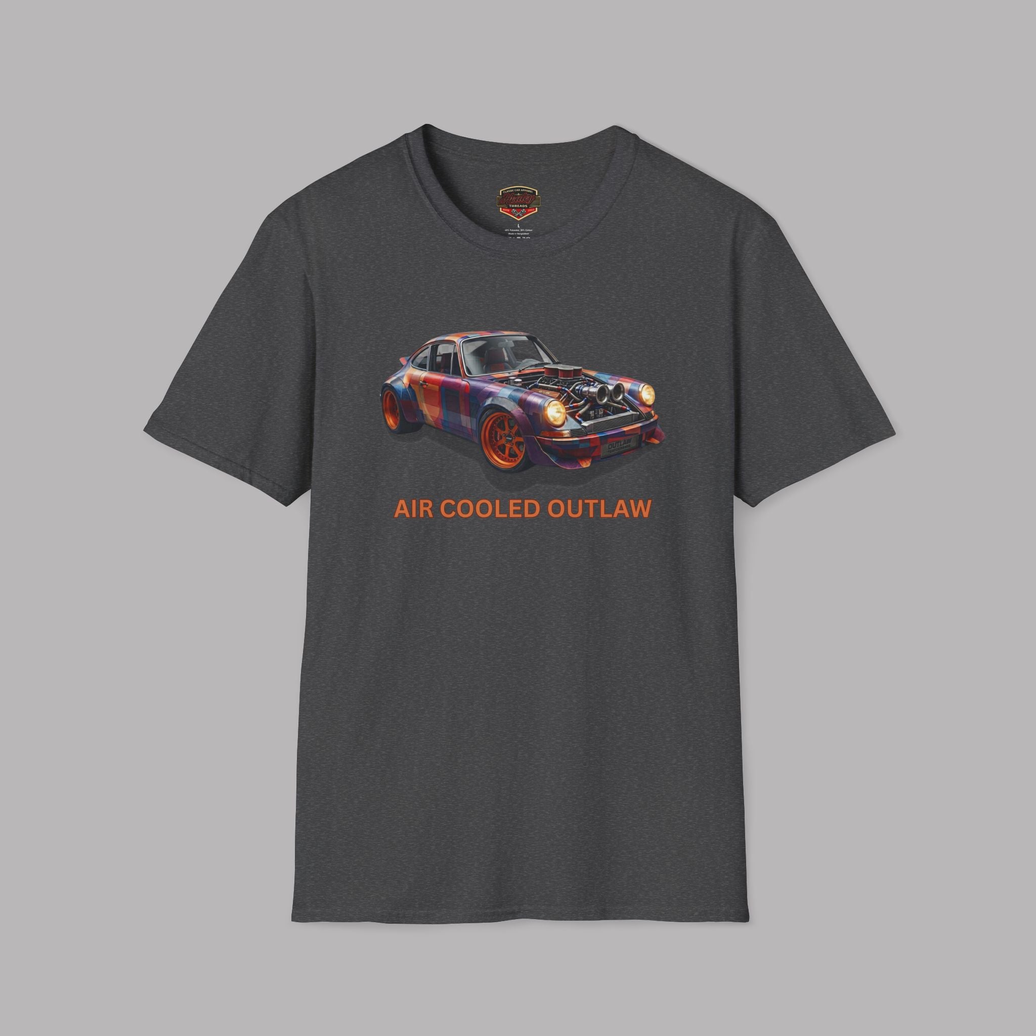 Air Cooled Outlaw T-Shirt - Classic Car Graphic Tee