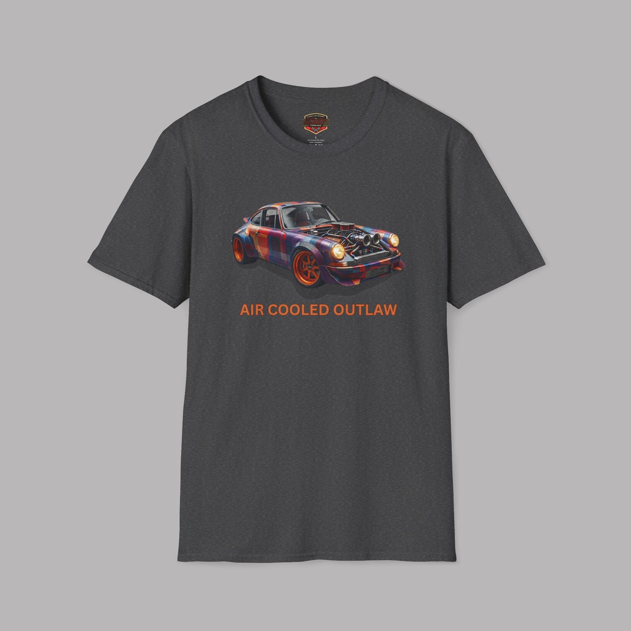 Air-Cooled Outlaw T-Shirt — Vintage Race Car Graphic