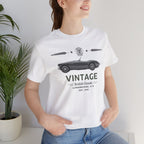 Vintage British Roadster T-shirt | Classic Car Badge Gift Tee