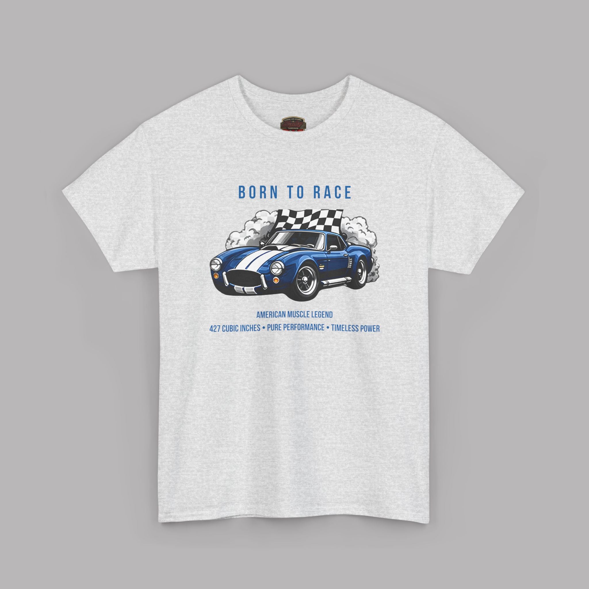 Born to Race T-Shirt – Vintage Muscle Car Graphic Tee