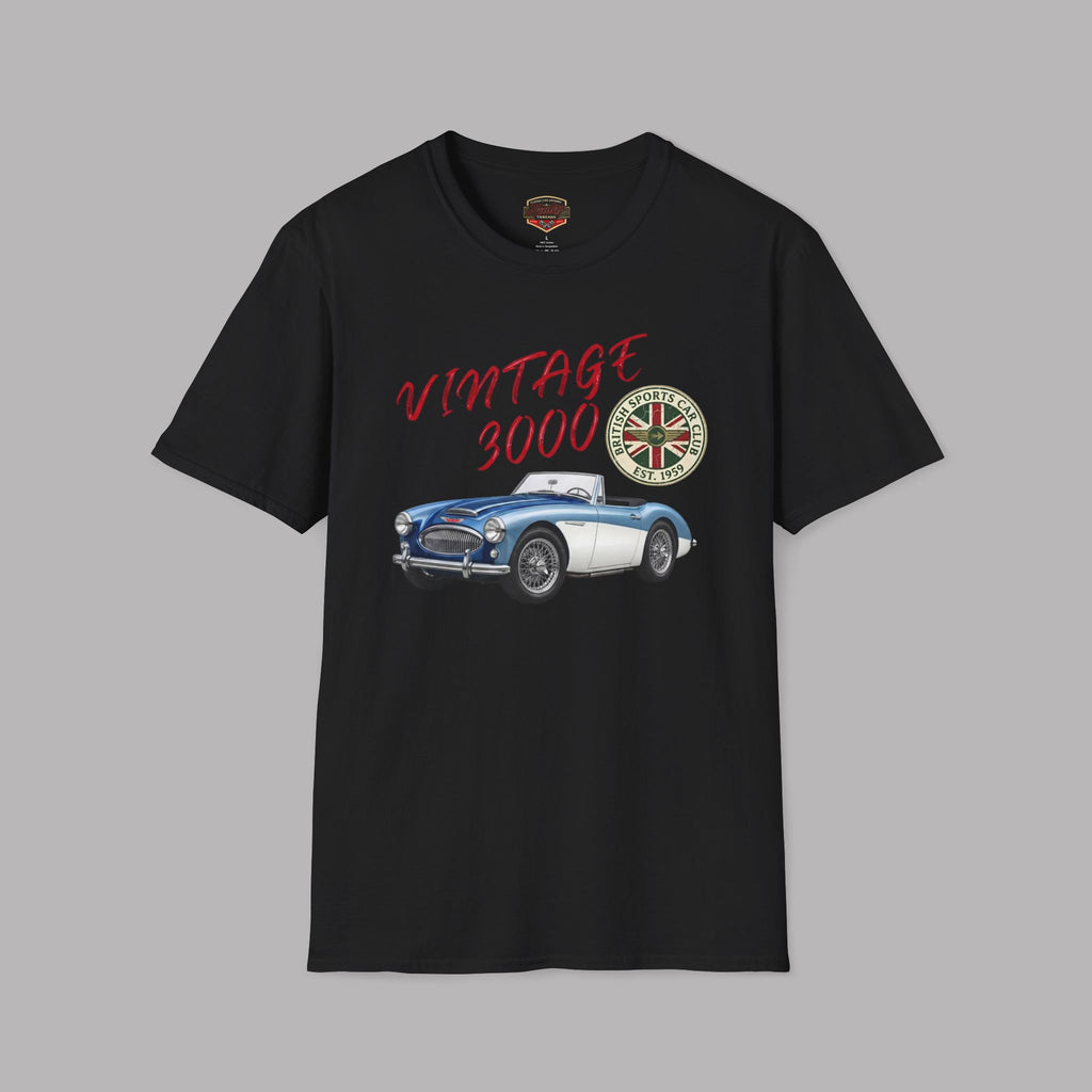 Vintage Roadster Club Tee | Classic British Sports Car Gift