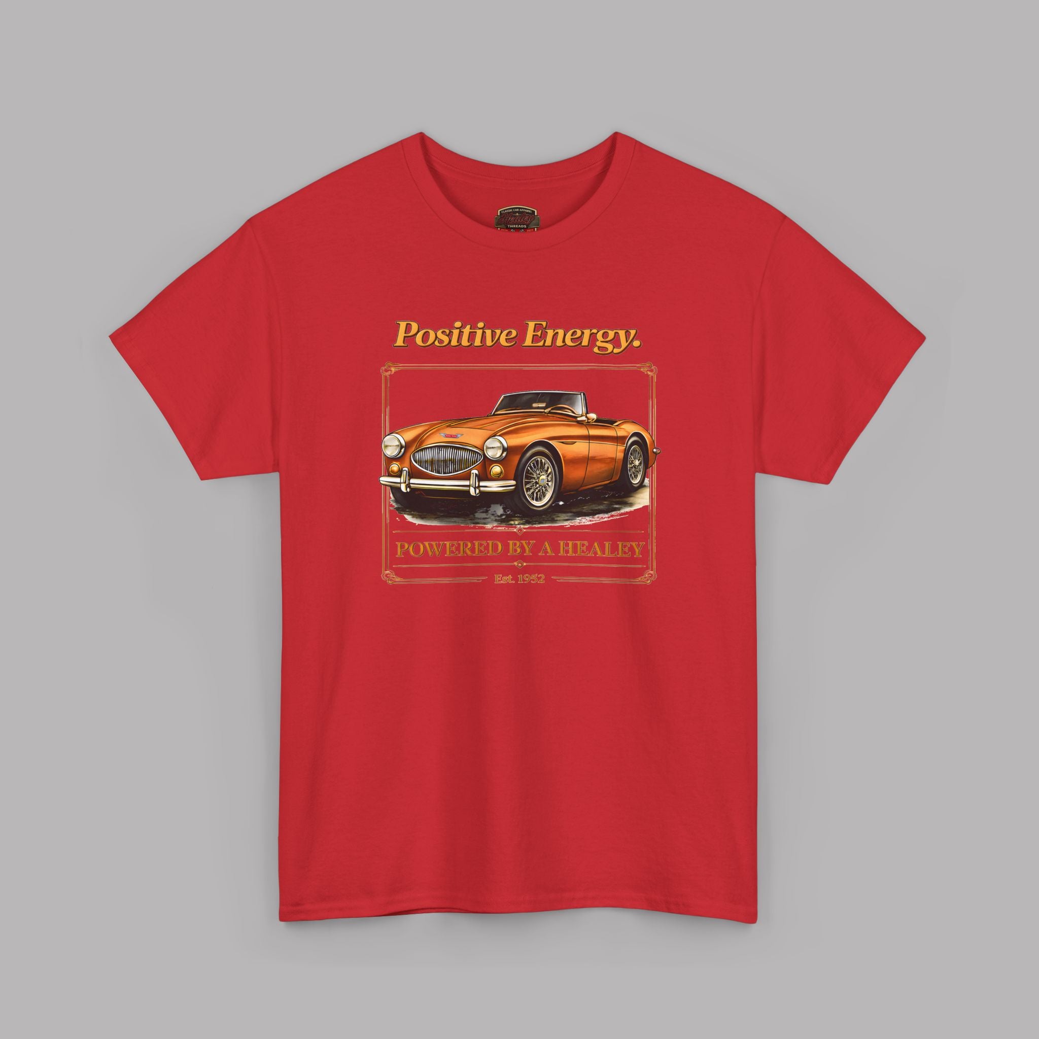 Positive Energy Roadster Tee | Vintage Sports Car Shirt