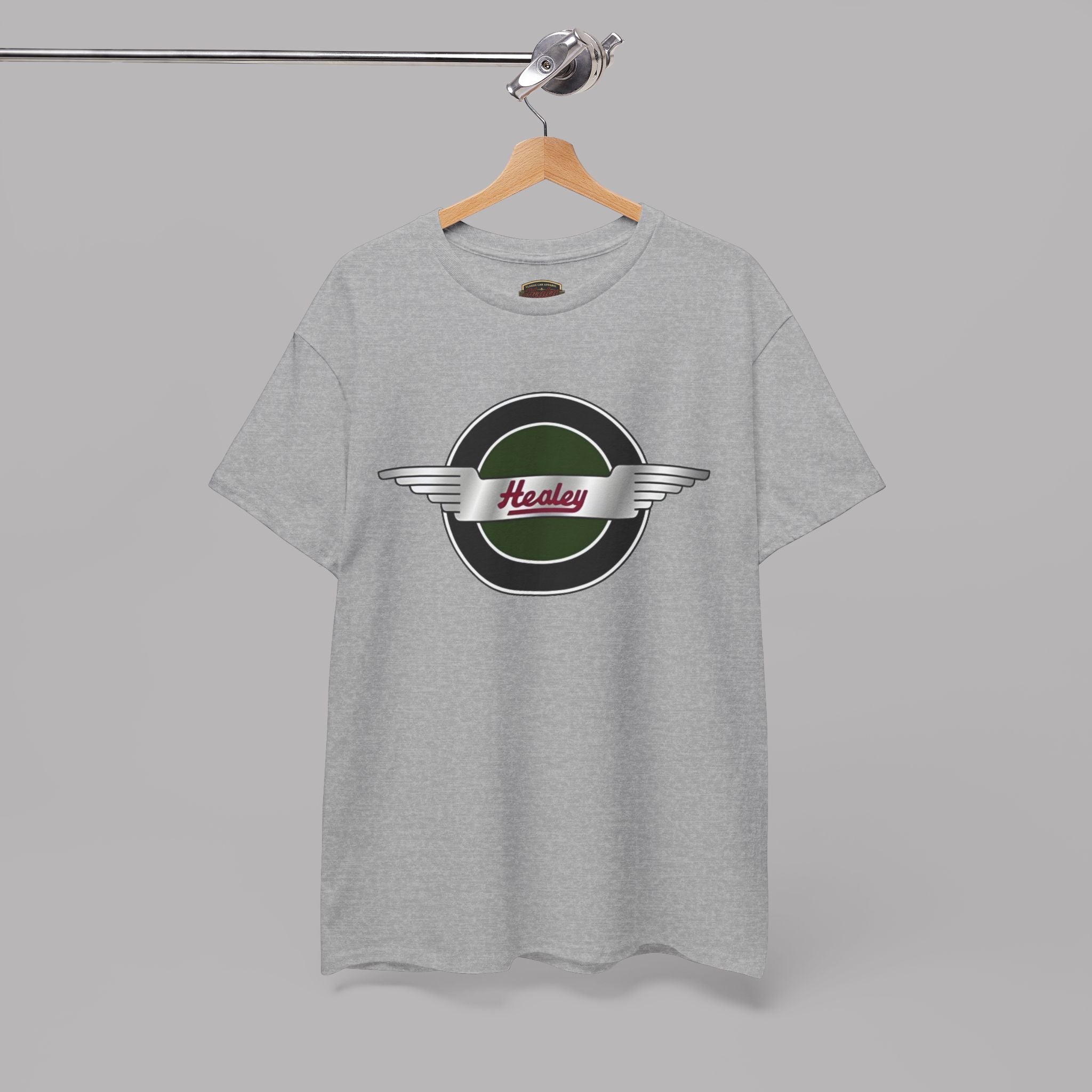 Vintage Healey Badge Tee | Classic Car Enthusiast Gift