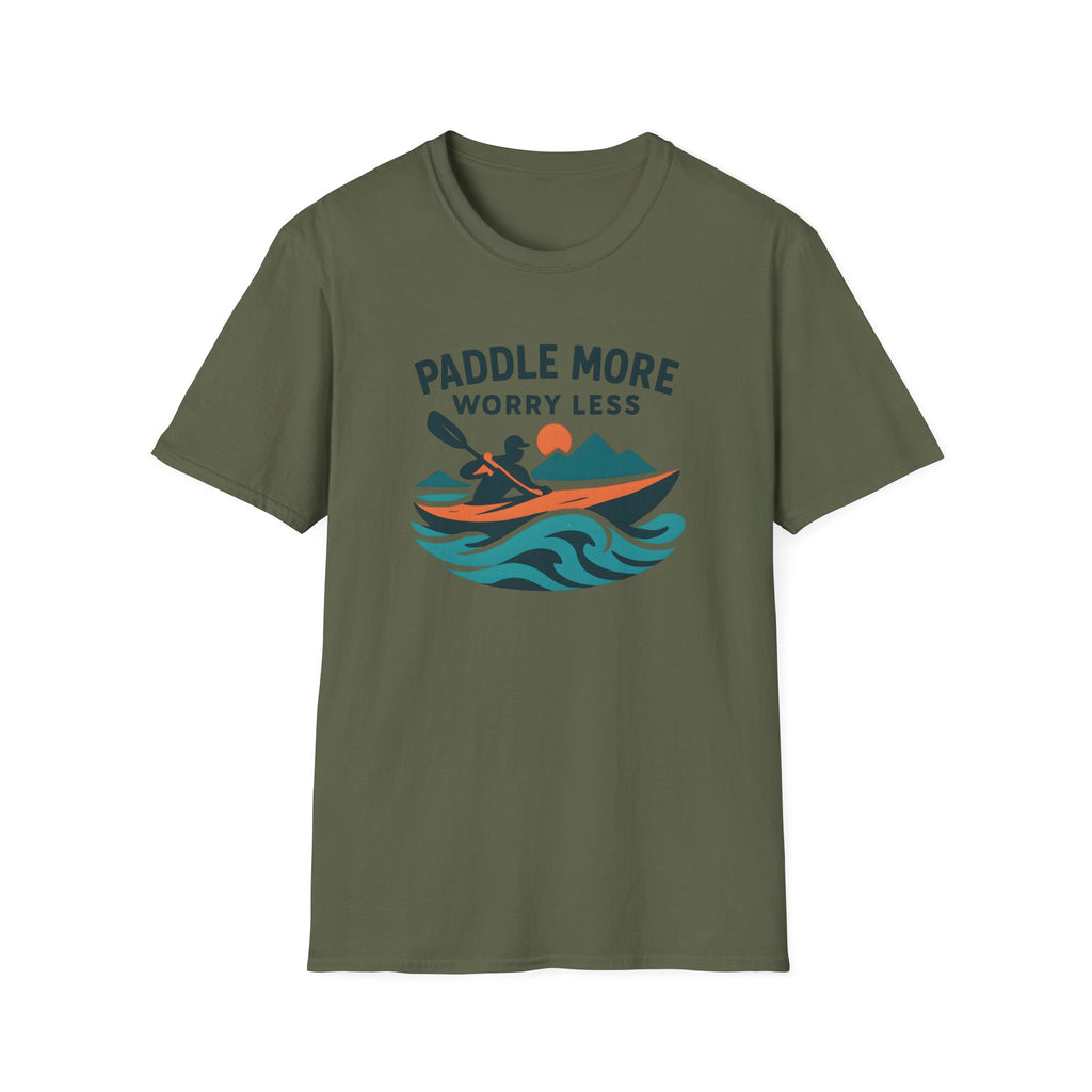 Paddle More Worry Less T-Shirt