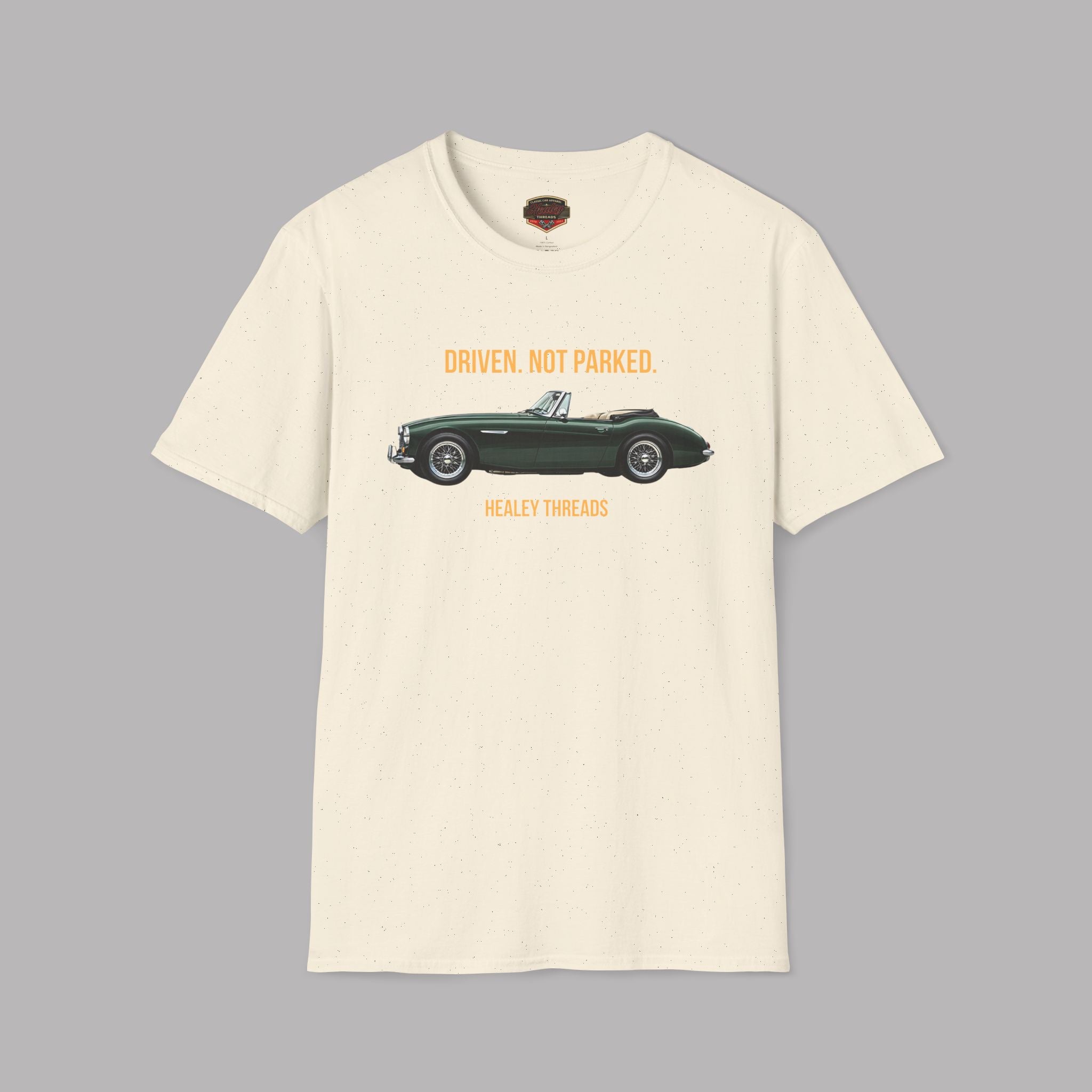 Classic Car Lover Gift Shirt - Driven Not Parked Austin Healey Tee